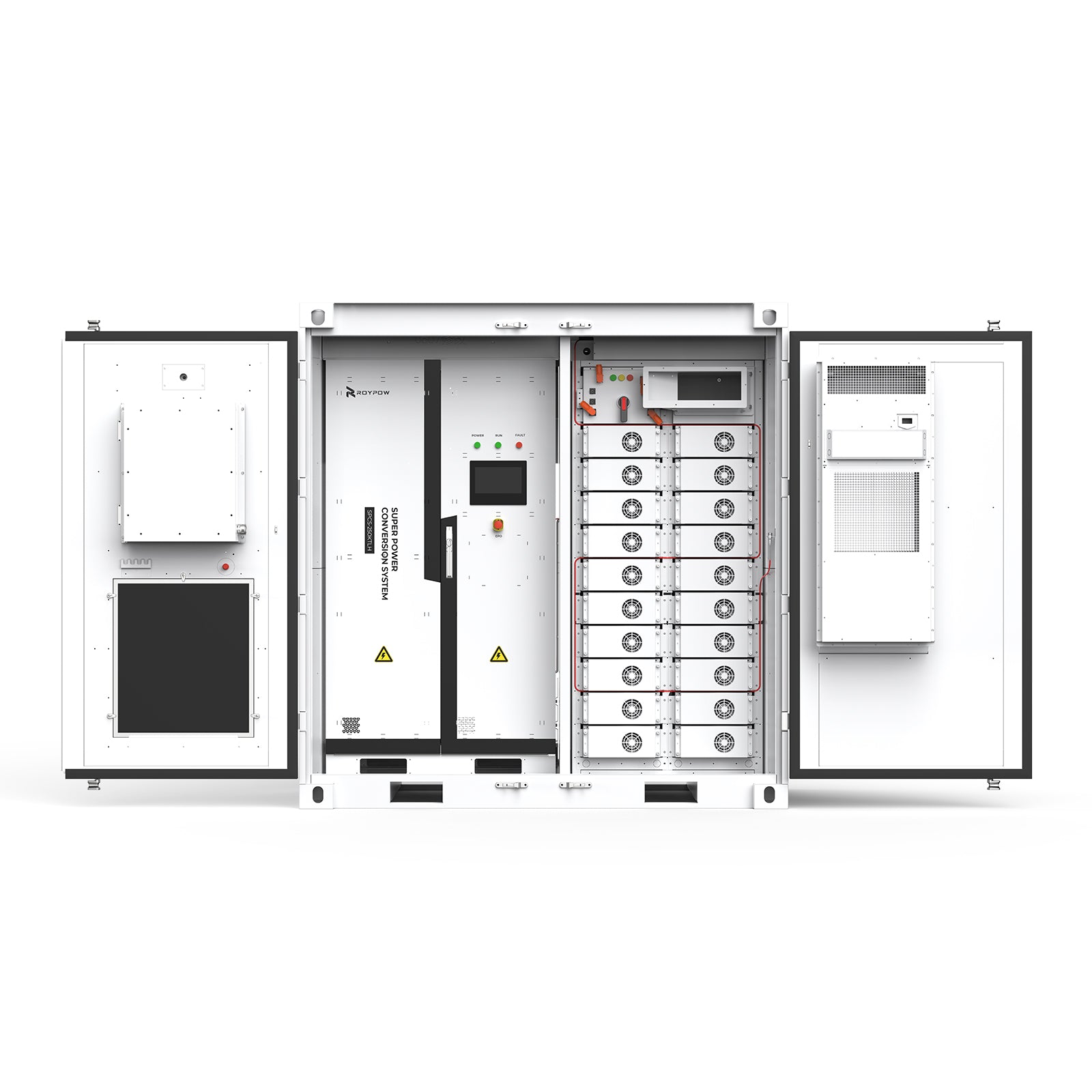 Roypow X250KT DG + ESS Solution EU Standards for Temporary electricity usage,Construction