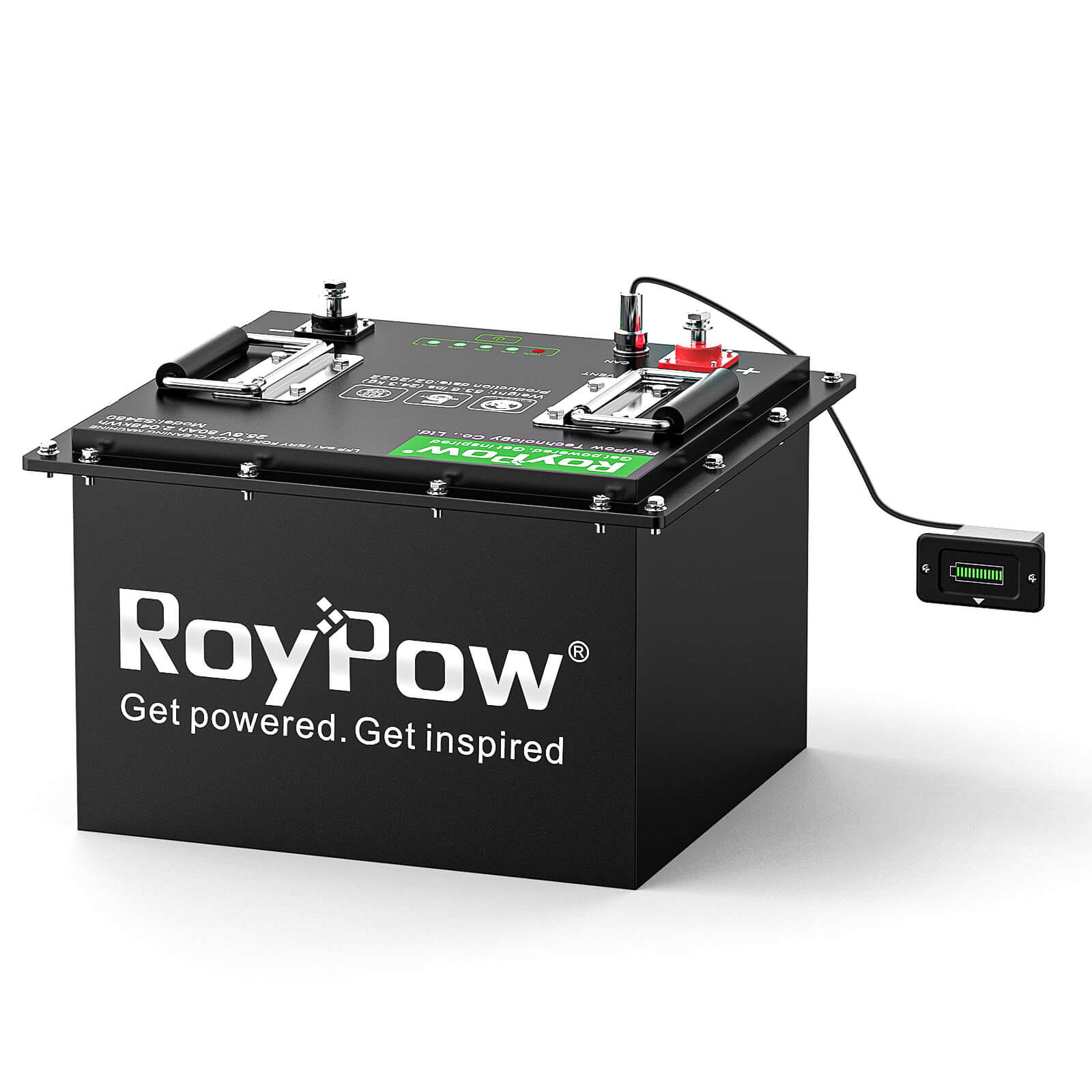 RoyPow S2480-H 24V 80AH LiFePO4 deep cycle rechargeable battery