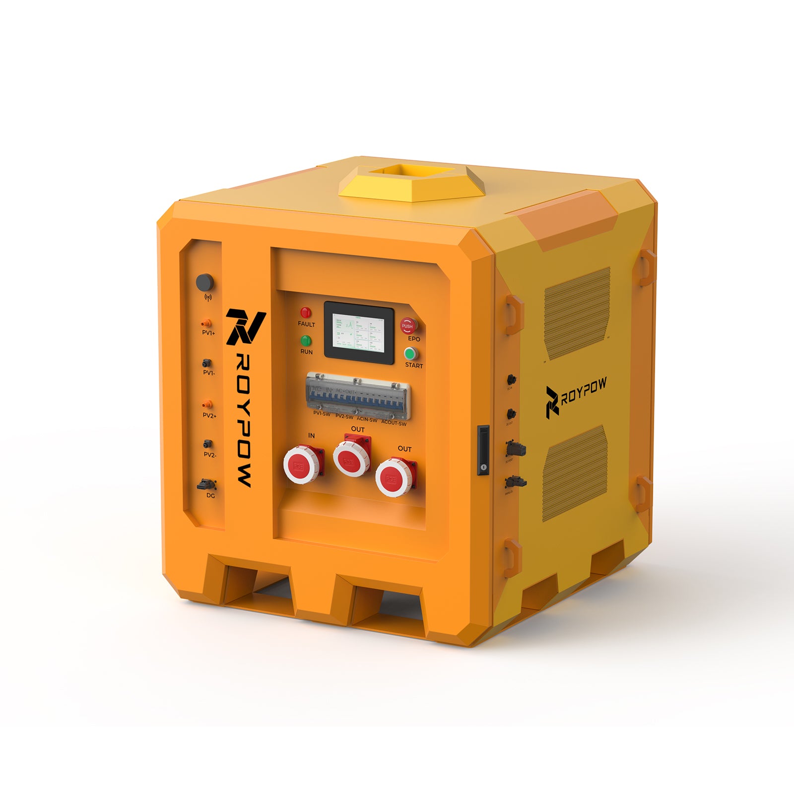 RoyPow LiFepo4 Battery Mobile Hybrid ESS Solution EU Standards
