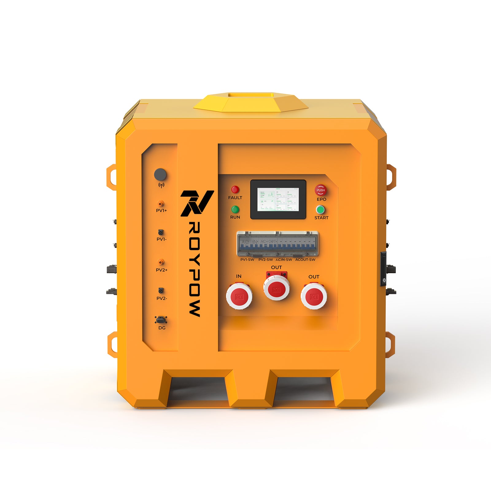 RoyPow LiFepo4 Battery Mobile Hybrid ESS Solution EU Standards