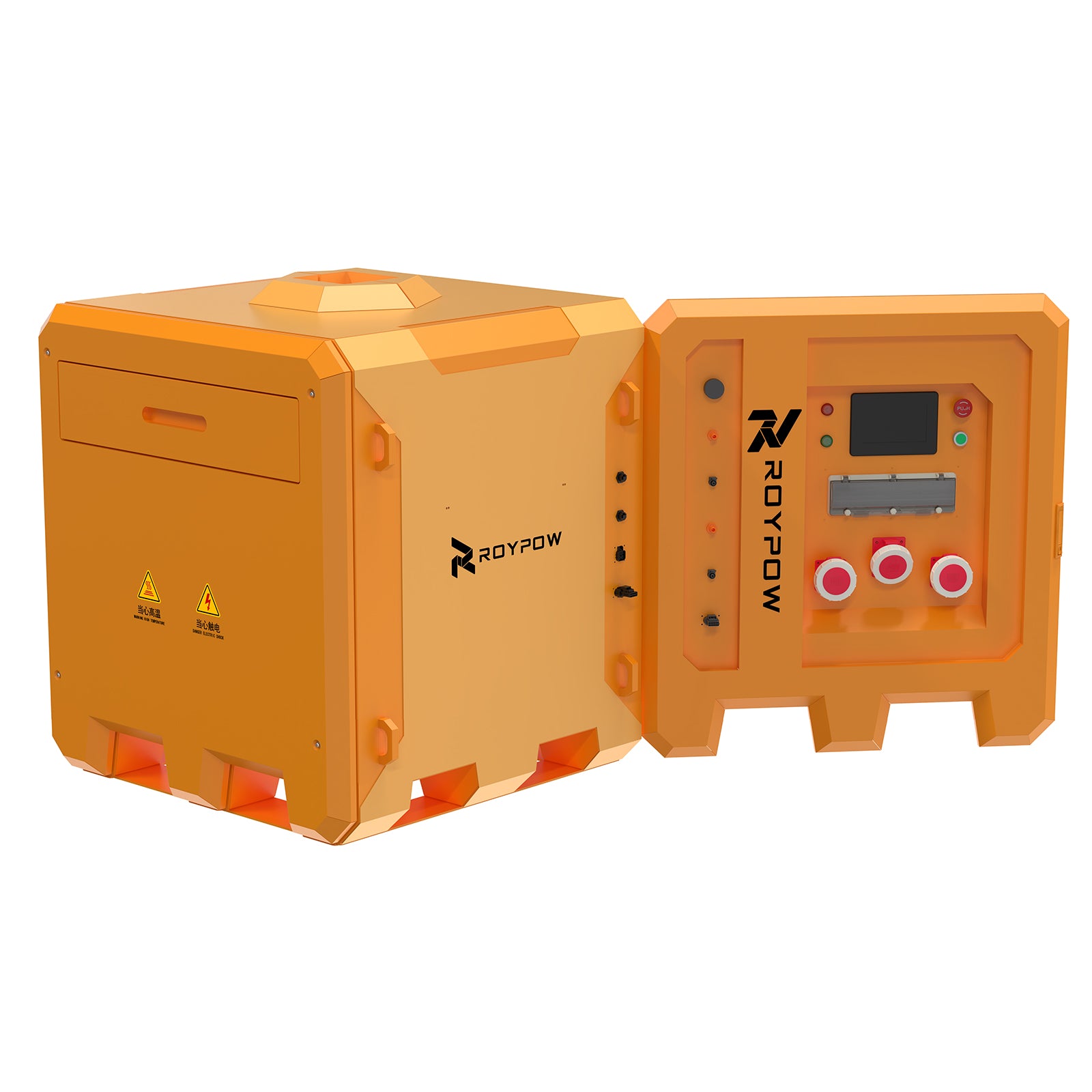 RoyPow LiFepo4 Battery Mobile Hybrid ESS Solution EU Standards
