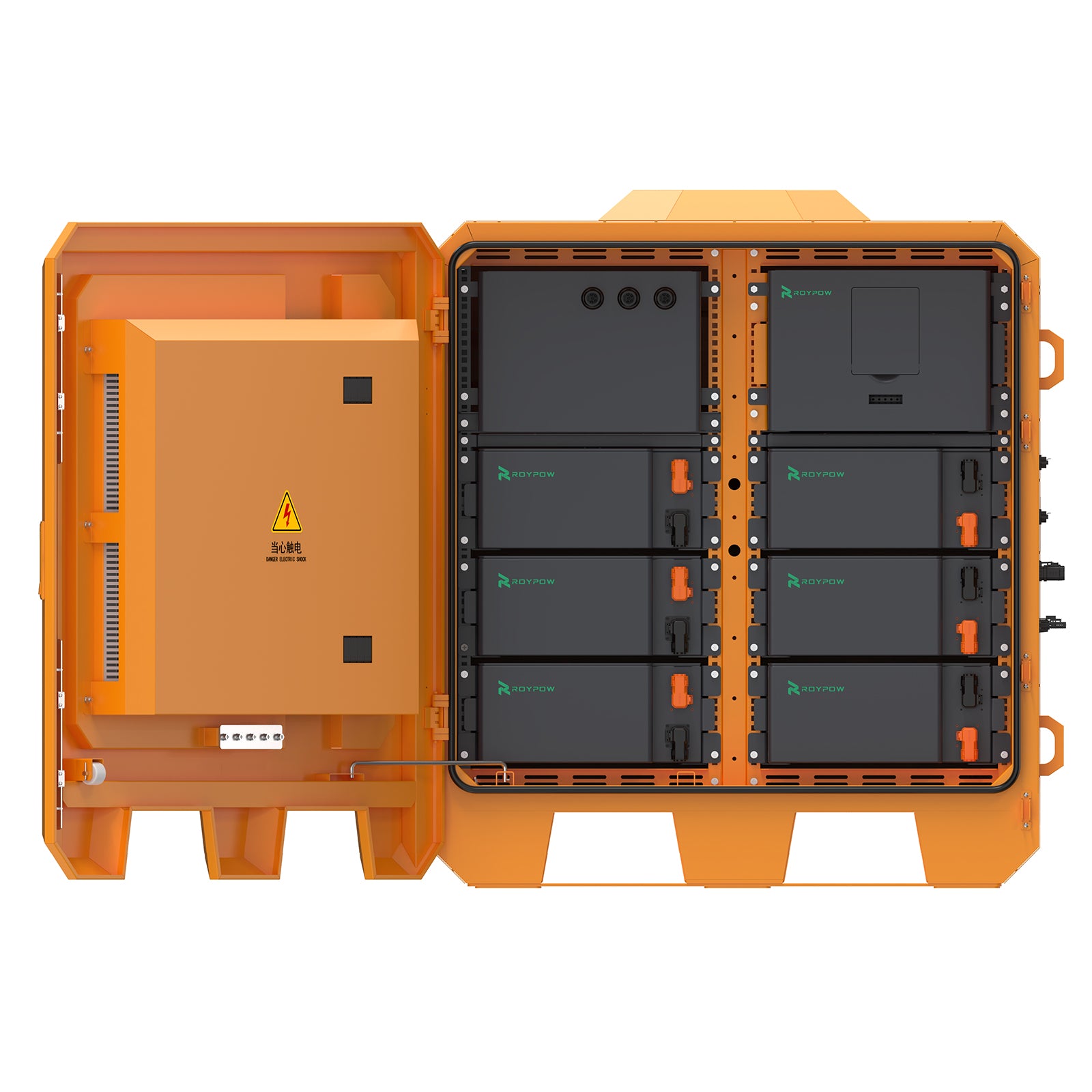 RoyPow LiFepo4 Battery Mobile Hybrid ESS Solution EU Standards