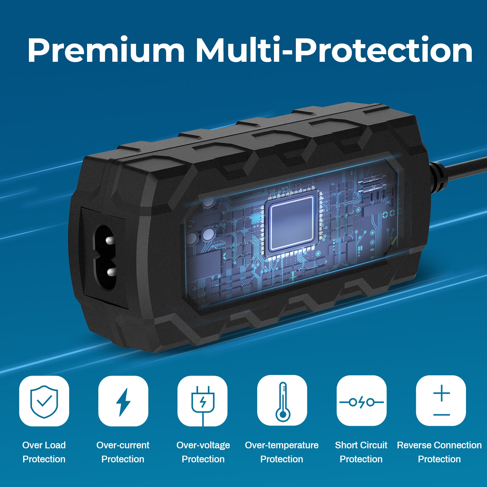 14.4V-3A C45 LiFePO4 Battery charger
