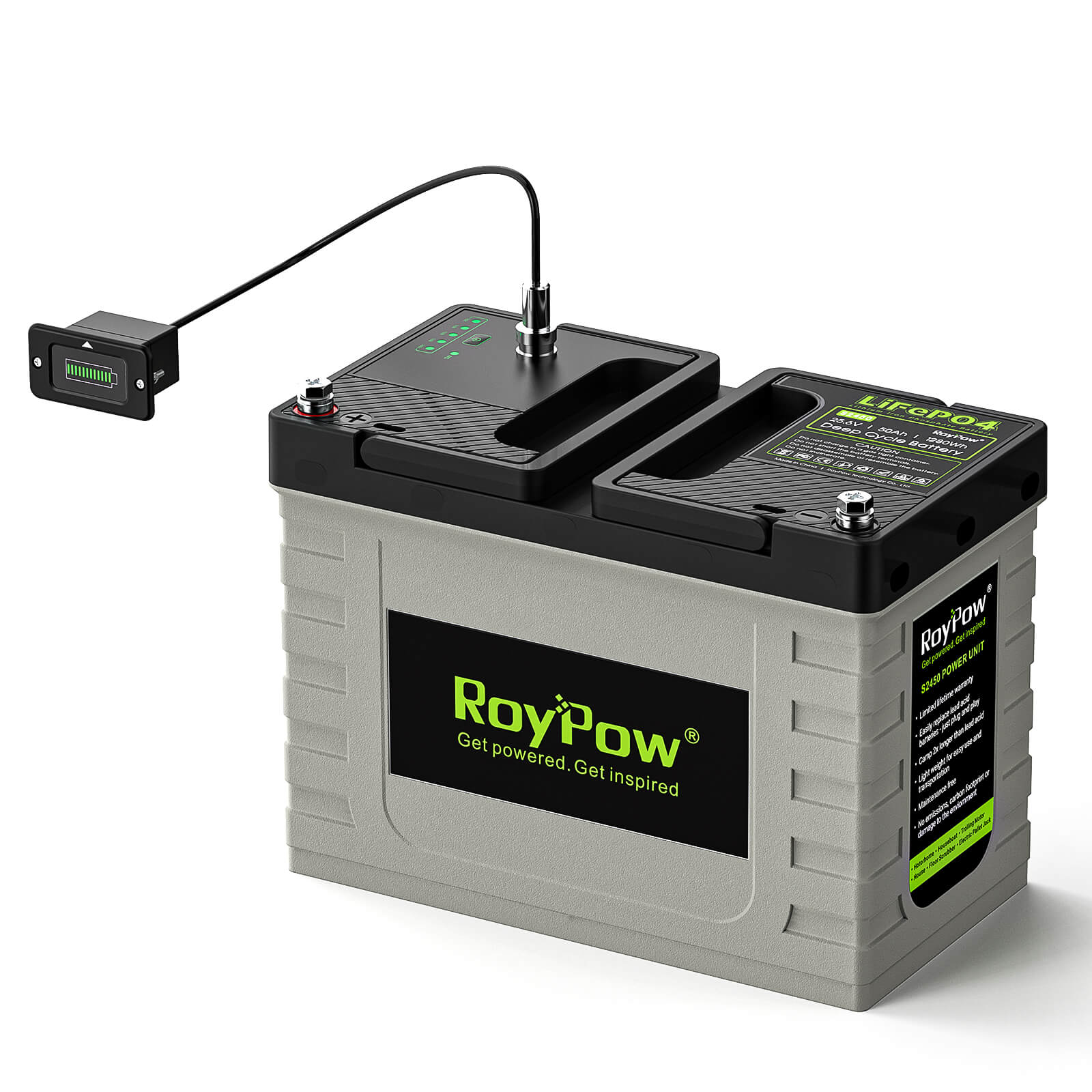  KEPWORTH 12V 400Ah LiFePO4 Battery Deep Cycle Lithium Iron  Phosphate Battery Built-in BMS Lightweight Maintenance-Free Perfect for  RV/Camping, Solar/Backup Power,Trolling,Motor/5-Years Warranty : Automotive